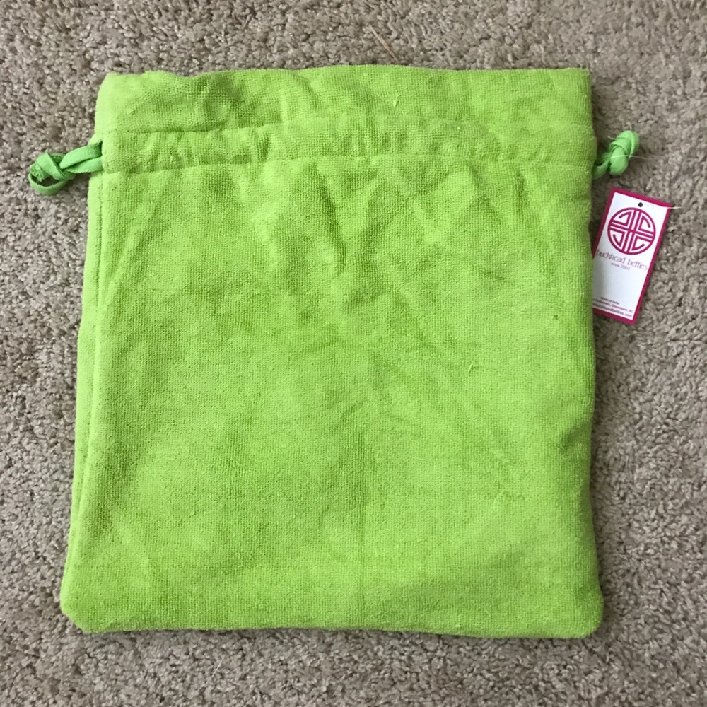 Green Terry Bikini Bag
